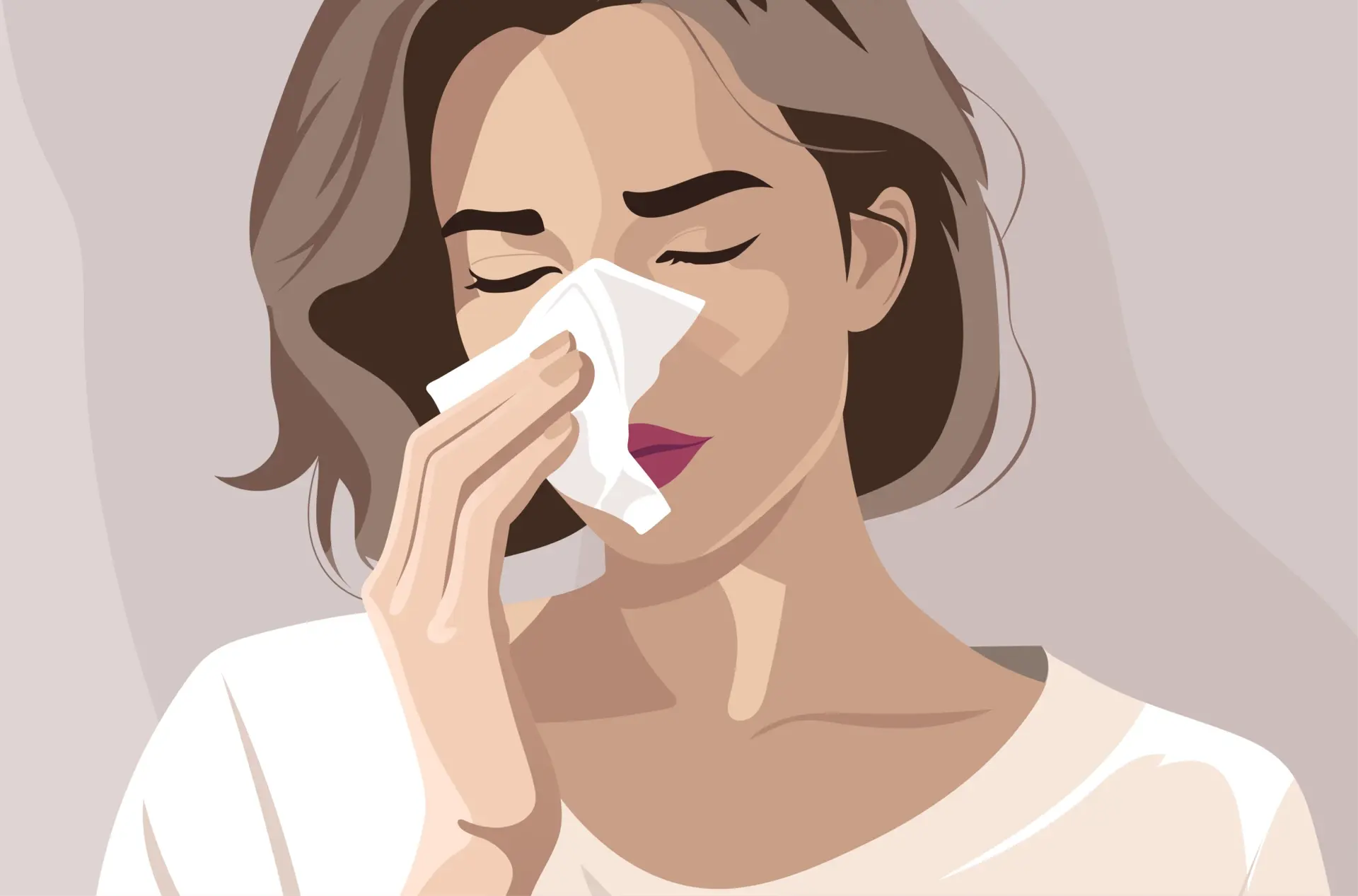 Period flu