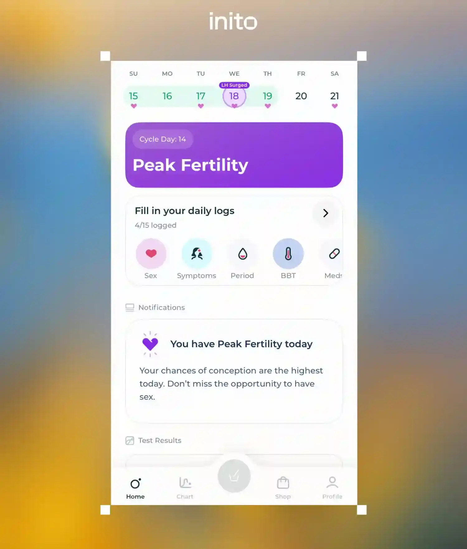 Peak Fertility