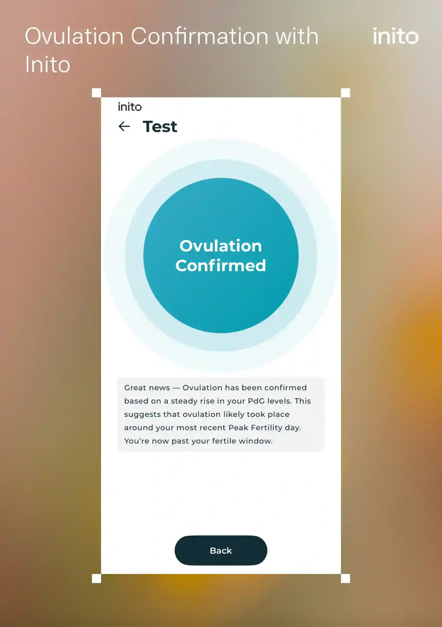 ovulation Confirmed