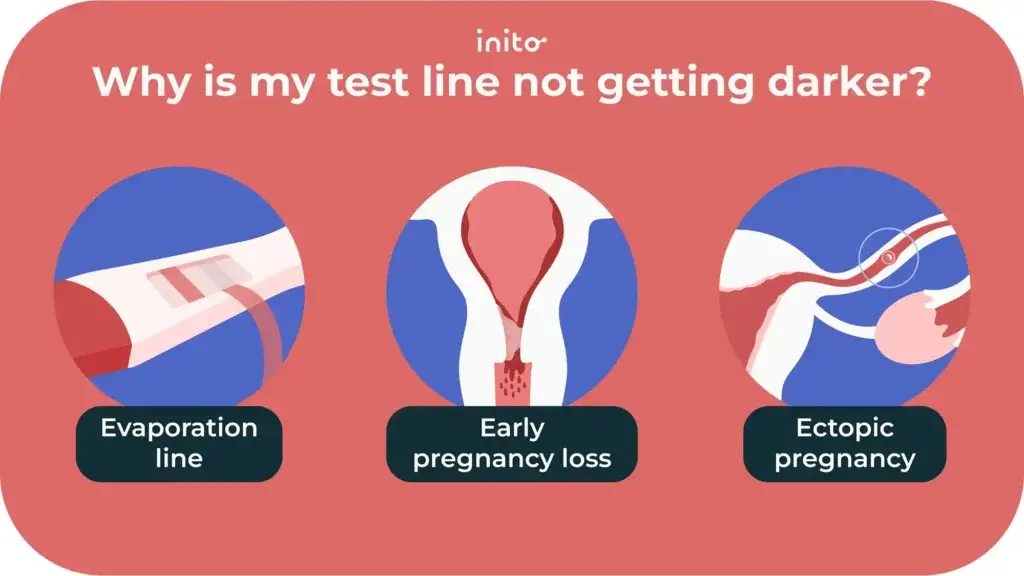 Reasons why your test line is not getting darker